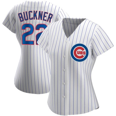 Women's Bill Buckner Chicago Cubs Replica White Home Jersey