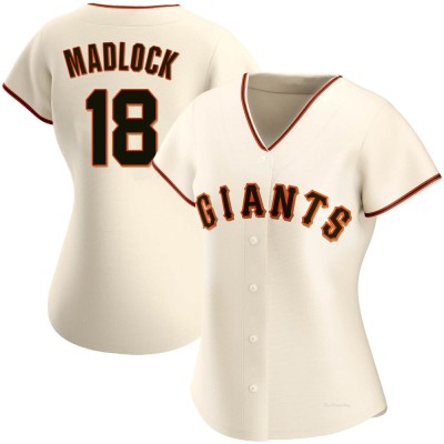 Women's Bill Madlock San Francisco Giants Authentic Cream Home Jersey