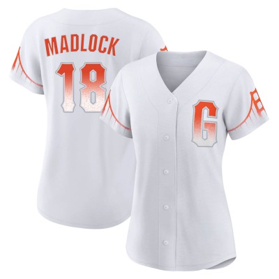 Women's Bill Madlock San Francisco Giants Replica White 2021 City Connect Jersey