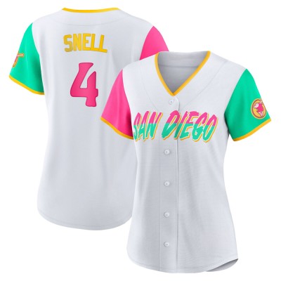 Women's Blake Snell San Diego Padres Authentic White 2022 City Connect Jersey