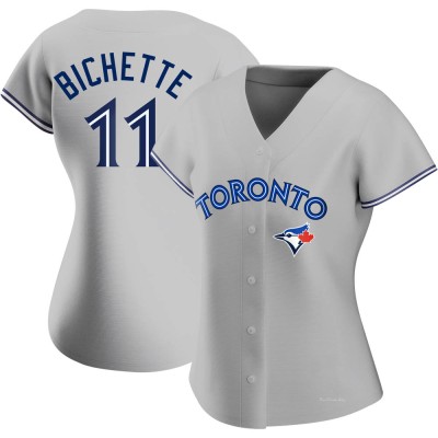 Women's Bo Bichette Toronto Blue Jays Authentic Gray Road Jersey