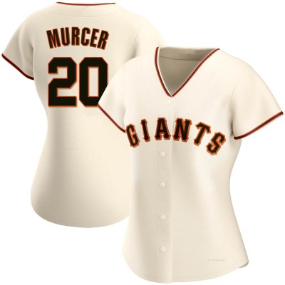 Women's Bobby Murcer San Francisco Giants Authentic Cream Home Jersey