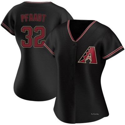 Women's Brandon Pfaadt Arizona Diamondbacks Authentic Black Alternate Jersey