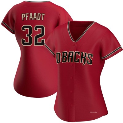 Women's Brandon Pfaadt Arizona Diamondbacks Authentic Red Alternate Jersey