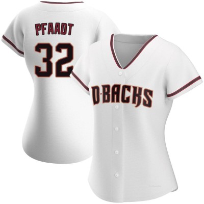 Women's Brandon Pfaadt Arizona Diamondbacks Authentic White Home Jersey