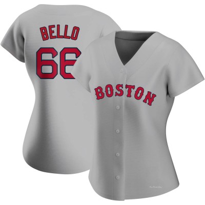 Women's Brayan Bello Boston Red Sox Authentic Gray Road Jersey