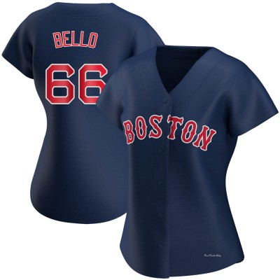 Women's Brayan Bello Boston Red Sox Authentic Navy Alternate Jersey