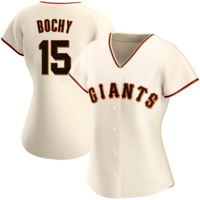 Women's Bruce Bochy San Francisco Giants Authentic Cream Home Jersey