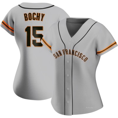 Women's Bruce Bochy San Francisco Giants Authentic Gray Road Jersey