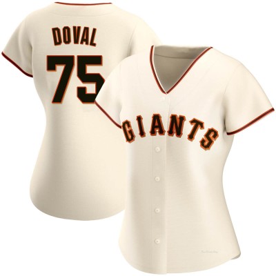 Women's Camilo Doval San Francisco Giants Authentic Cream Home Jersey