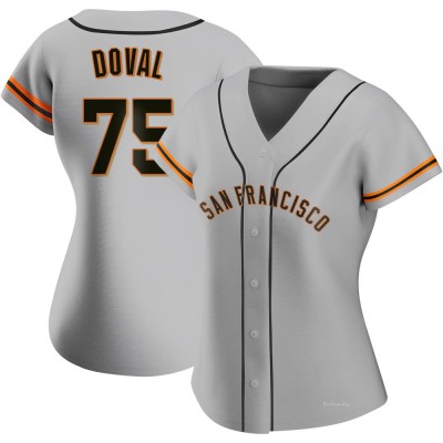 Women's Camilo Doval San Francisco Giants Authentic Gray Road Jersey