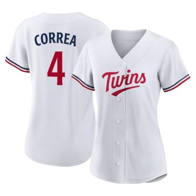 Women's Carlos Correa Minnesota Twins Authentic White Home Jersey