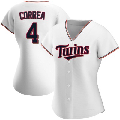 Women's Carlos Correa Minnesota Twins Authentic White Home Jersey