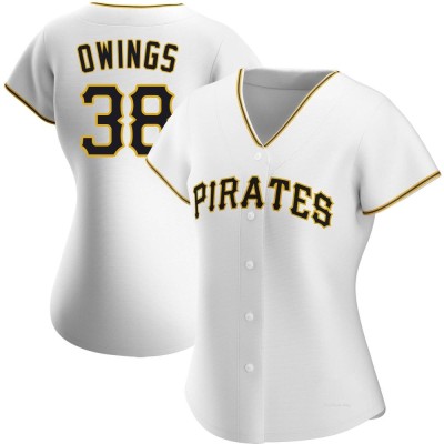 Women's Chris Owings Pittsburgh Pirates Authentic White Home Jersey