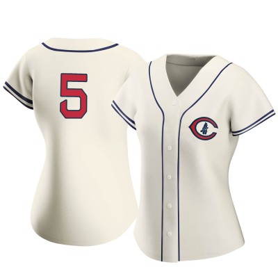 Women's Christopher Morel Chicago Cubs Authentic Cream 2022 Field Of Dreams Jersey