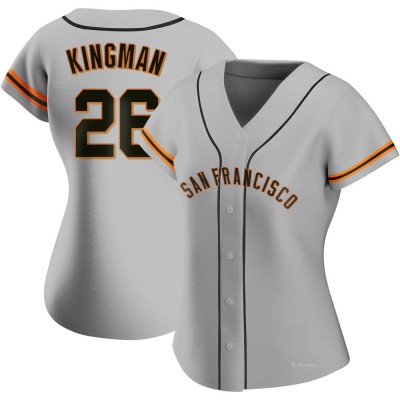 Women's Dave Kingman San Francisco Giants Authentic Gray Road Jersey