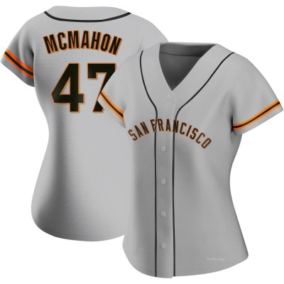 Women's Don Mcmahon San Francisco Giants Authentic Gray Road Jersey