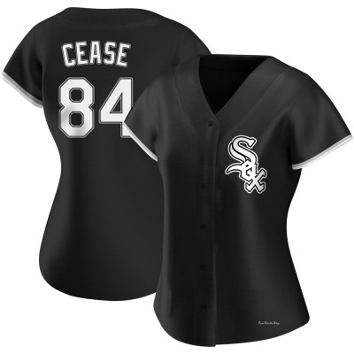 Women's Dylan Cease Chicago White Sox Authentic Black Alternate Jersey