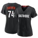 Women's Felix Bautista Baltimore Orioles Authentic Black 2023 City Connect Jersey