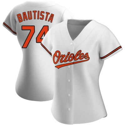 Women's Felix Bautista Baltimore Orioles Authentic White Home Jersey