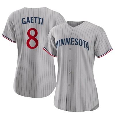 Women's Gary Gaetti Minnesota Twins Authentic Gray Road Jersey