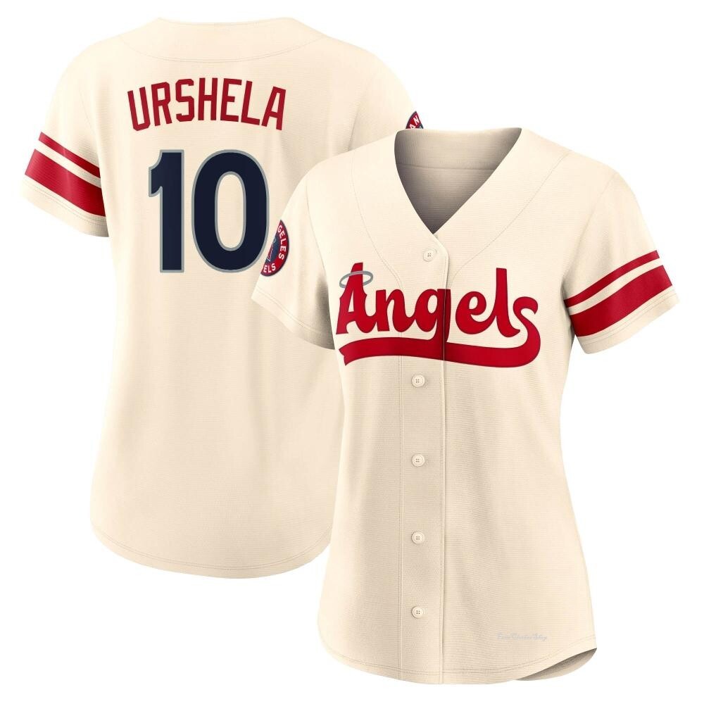 Los Angeles Angels Gio Urshela Red Alternate Replica Jersey