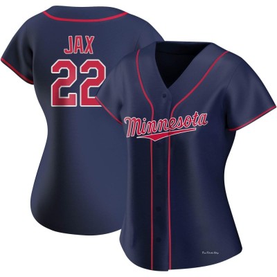 Women's Griffin Jax Minnesota Twins Authentic Navy Alternate Team Jersey