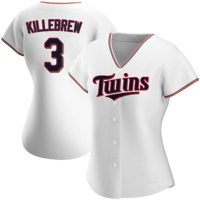 Women's Harmon Killebrew Minnesota Twins Authentic White Home Jersey