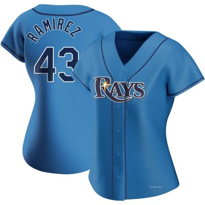 Women's Harold Ramirez Tampa Bay Rays Authentic Light Blue Alternate Jersey