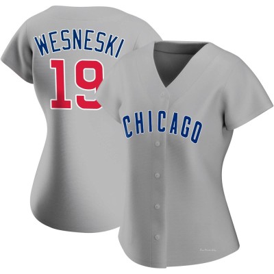 Women's Hayden Wesneski Chicago Cubs Authentic Gray Road Jersey