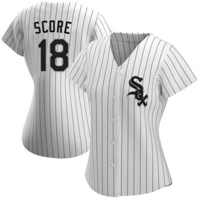 Women's Herb Score Chicago White Sox Authentic White Home Jersey