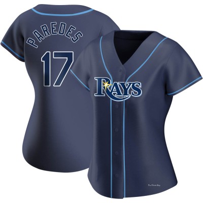 Women's Isaac Paredes Tampa Bay Rays Authentic Navy Alternate Jersey