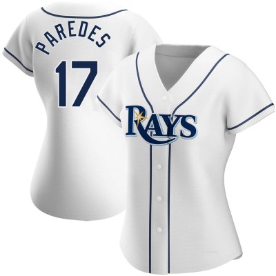 Women's Isaac Paredes Tampa Bay Rays Authentic White Home Jersey