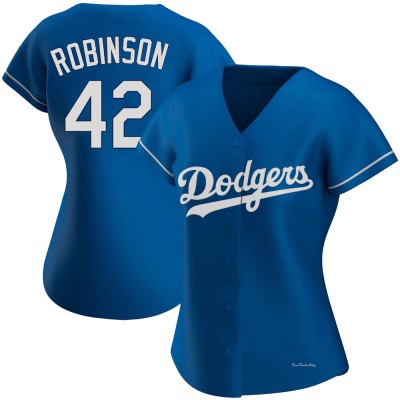 Women's Jackie Robinson Los Angeles Dodgers Authentic Royal Alternate Jersey