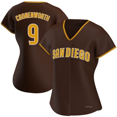 Women's Jake Cronenworth San Diego Padres Authentic Brown Road Jersey