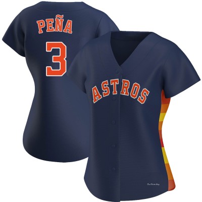 Women's Jeremy Pena Houston Astros Authentic Navy Alternate Jersey