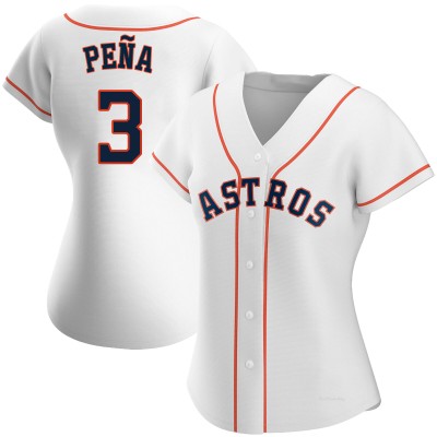 Women's Jeremy Pena Houston Astros Authentic White Home Jersey