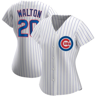 Women's Jerome Walton Chicago Cubs Authentic White Home Jersey