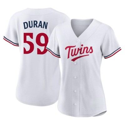 Women's Jhoan Duran Minnesota Twins Authentic White Home Jersey