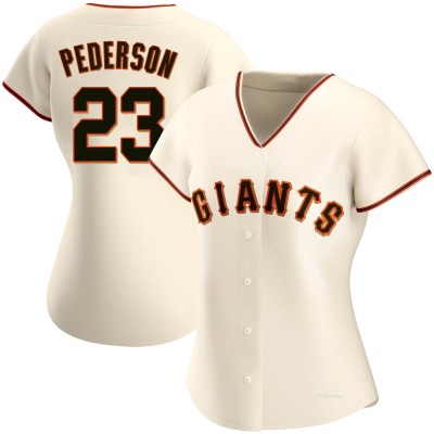 Women's Joc Pederson San Francisco Giants Authentic Cream Home Jersey