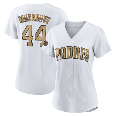 Women's Joe Musgrove San Diego Padres Game White Replica 2022 All-Star Jersey