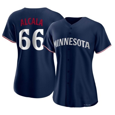 Women's Jorge Alcala Minnesota Twins Authentic Navy Alternate Jersey