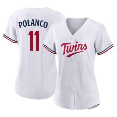 Women's Jorge Polanco Minnesota Twins Replica White Home Jersey