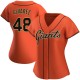 Women's Jose Alvarez San Francisco Giants Replica Orange Alternate Jersey