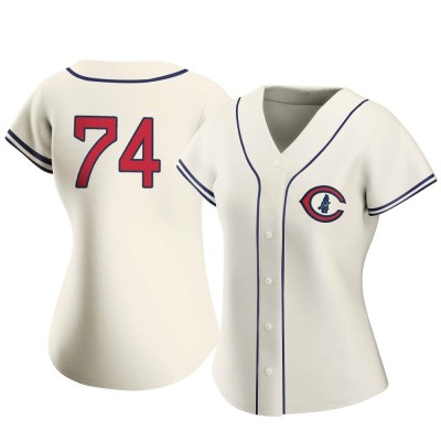 Women's Jose Cuas Chicago Cubs Authentic Cream 2022 Field Of Dreams Jersey