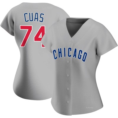 Women's Jose Cuas Chicago Cubs Authentic Gray Road Jersey