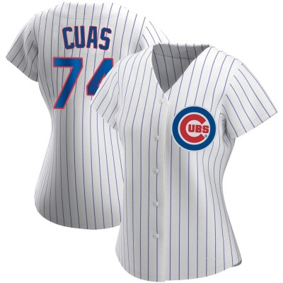 Women's Jose Cuas Chicago Cubs Replica White Home Jersey