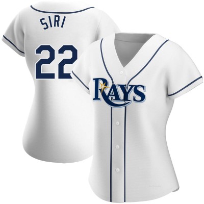 Women's Jose Siri Tampa Bay Rays Authentic White Home Jersey