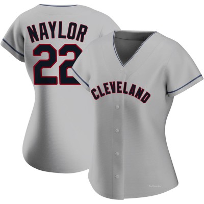 Women's Josh Naylor Cleveland Guardians Authentic Gray Road Jersey