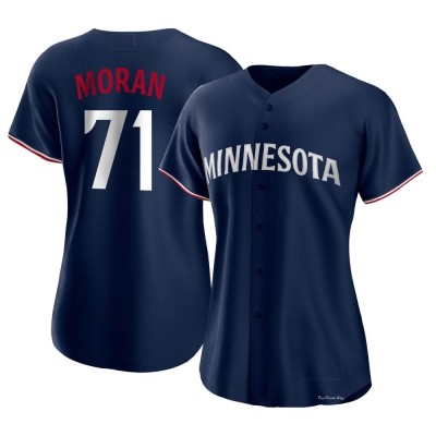 Women's Jovani Moran Minnesota Twins Authentic Navy Alternate Jersey